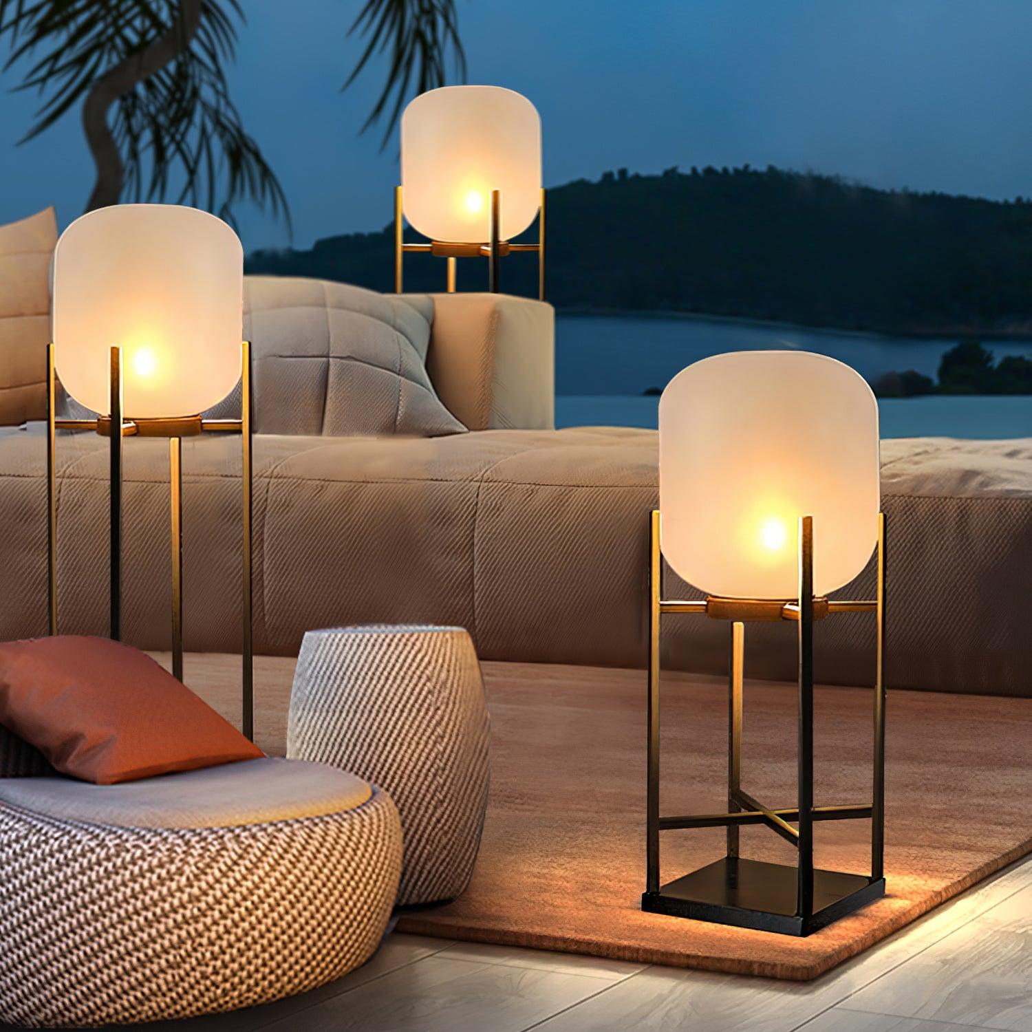 Lampadaire solaire à LED