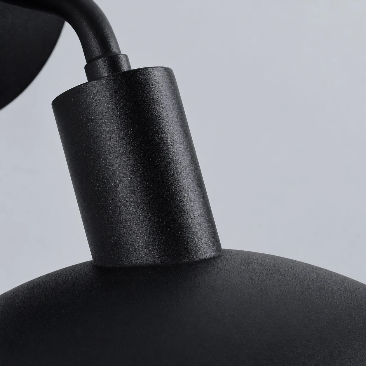 Details der schwarzen Metalllstruktur