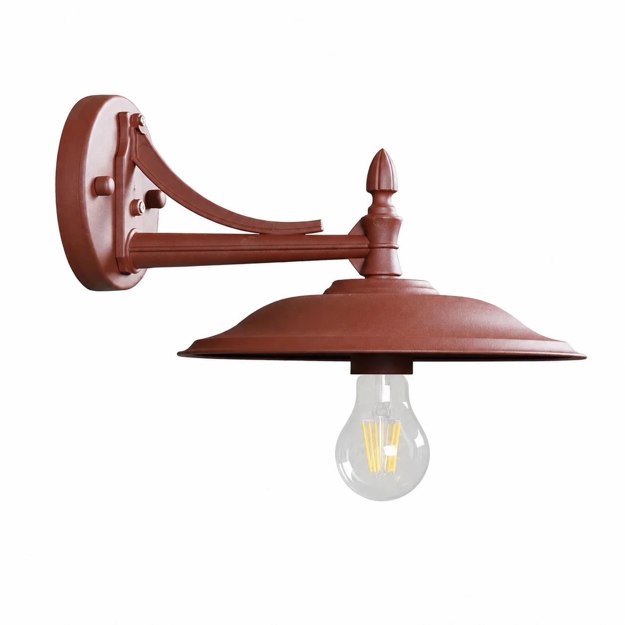 SKU-Bild der Leviaxa Outdoor-Wandleuchte in Kaffeebraun